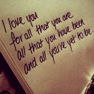 Love Quotes
i love you for all that you are