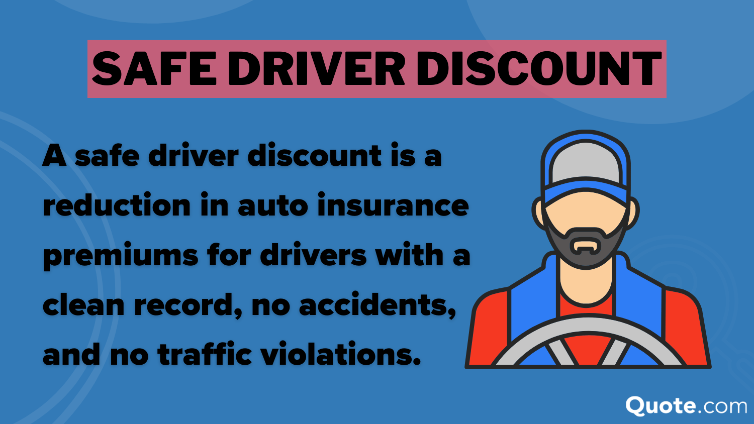 Allstate Auto Insurance Review: Safe Driver Discount Definition Card