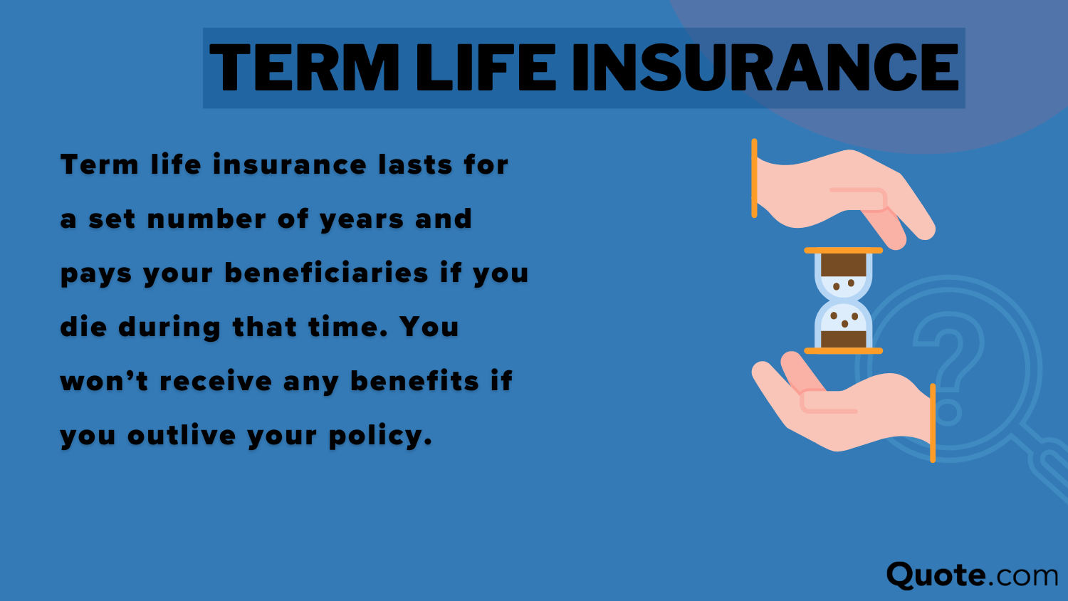 whole vs. term life insurance: term life insurance explained