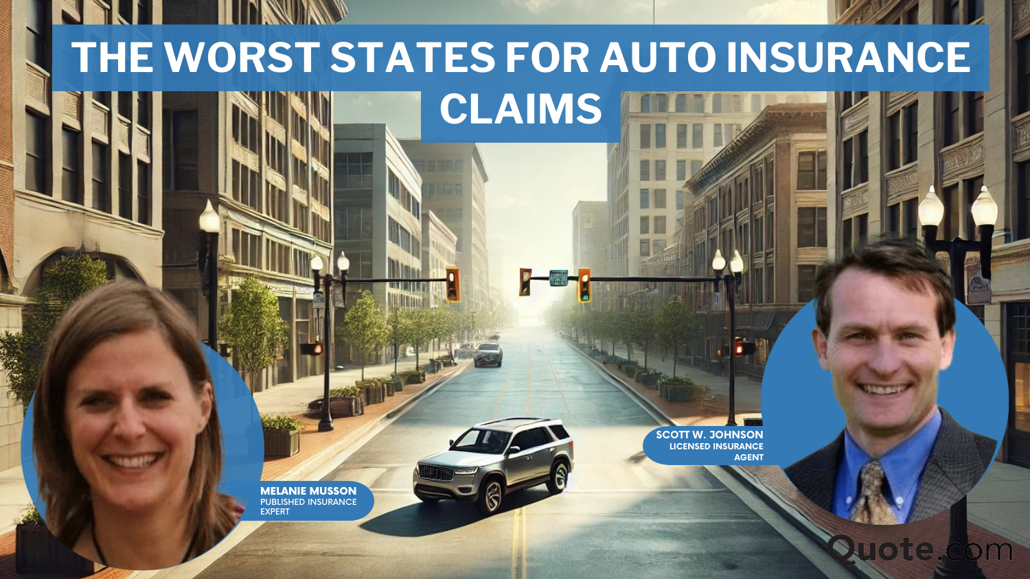 The Worst States for Filing an Auto Insurance Claim