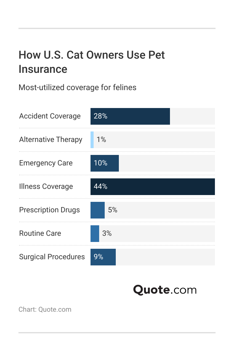 <h3>How U.S. Cat Owners Use Pet Insurance</h3> <h3>How U.S. Cat Owners Use Pet Insurance</h3>